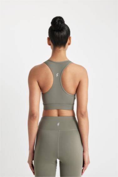 Bisiklet Yaka Sporcu Bra - Görsel 10