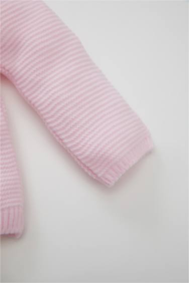 Baby Girl Pullover Pants Beanie 3 Piece Set