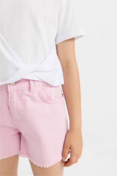 Girl Relax Fit Crew Neck Short Sleeve T-Shirt