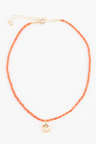 سلسله حريمي ذهبي ذهبي برتقالي - 3 قطع