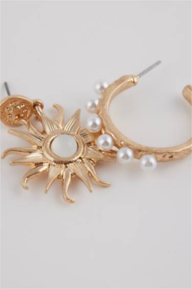 حلق ذهبي حريمي - قطعتين