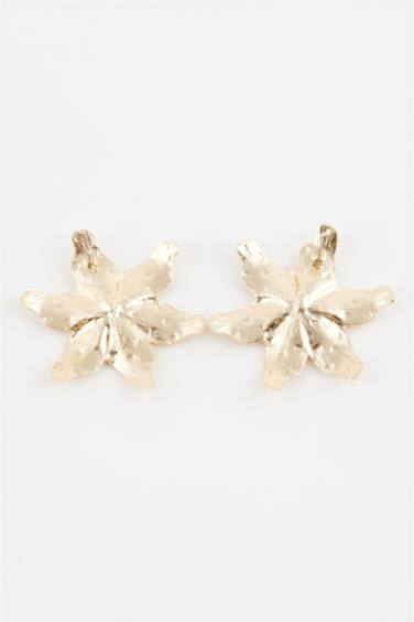 حلق حريمي ذهبي فلورال