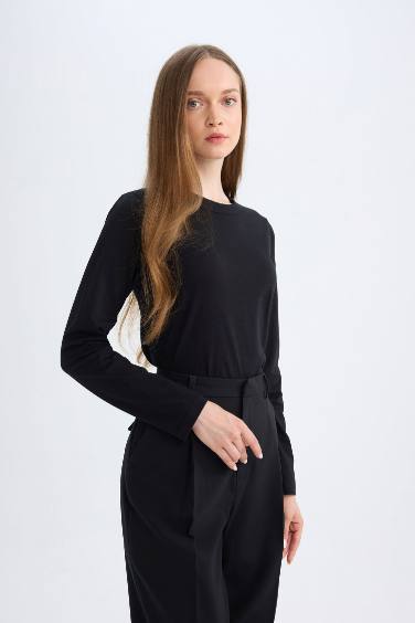 Regular Fit Long Sleeve Tunic