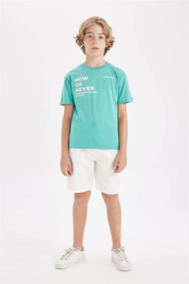 Regular Fit Printed Short Sleeve T-Shirt