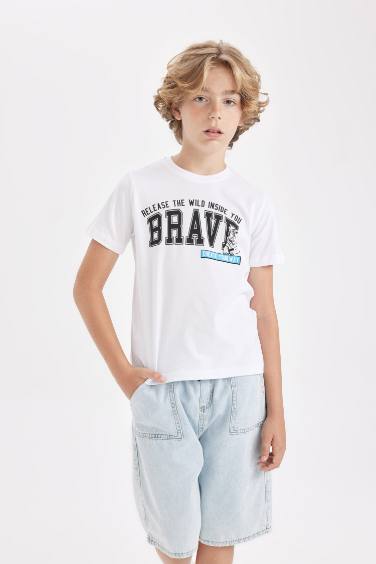 Boy Crew Neck Printed T-Shirt