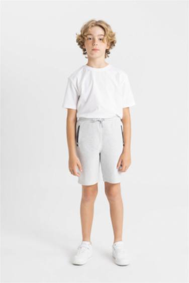 Boy Regular Fit Sweatshirt Shorts