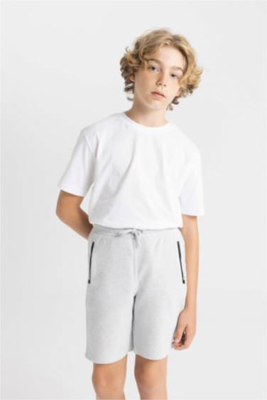 Boy Regular Fit Sweatshirt Shorts