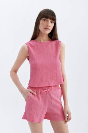 Regular Fit Normal Waist Regular Hem Shorts