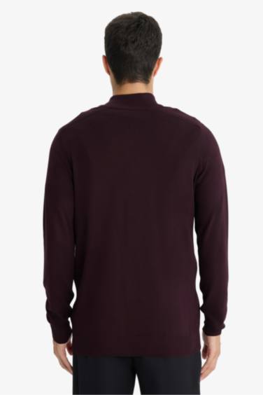 Standart Fıt Triko Kazak - Görsel 6