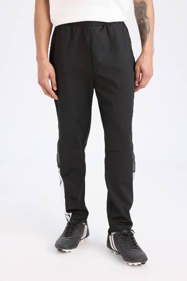 Sporcu Jogger Eşofman Altı Slim Fit Dar Kesim Standart Paça Skuba Dalgıç Kumaş