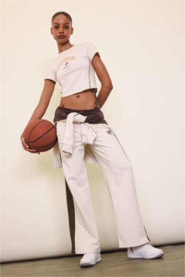 Штаны Wide Leg широкого кроя NBA, DeFactoFit