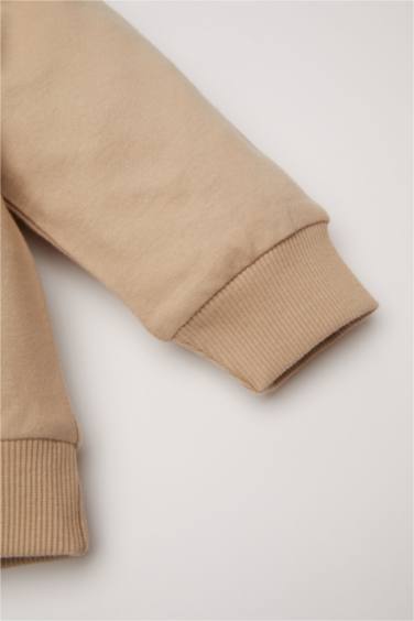 Boy Baby Printed Sweatshirt Sweatpants 2 Piece Set