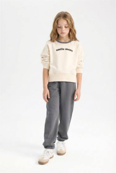 Girl Sweatshirt Sweatpants 2 Piece Set