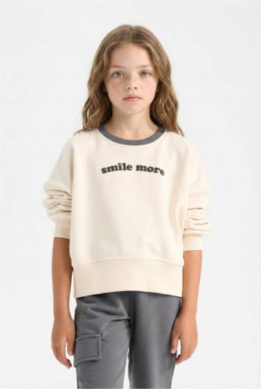 Girl Sweatshirt Sweatpants 2 Piece Set