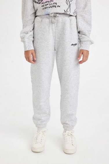 Girl Printed Jogger Sweatpants