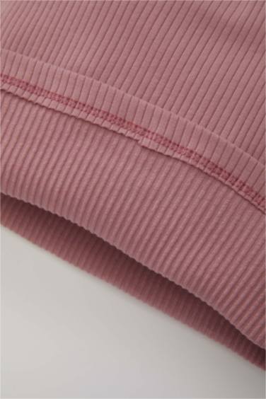 Сәби Қыз велосипед мойыны гүл ұзын жеңді Ұзын жеңді футболка