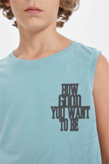 تيشيرت كت اولادي قصة عادية بدون كم بطبعة