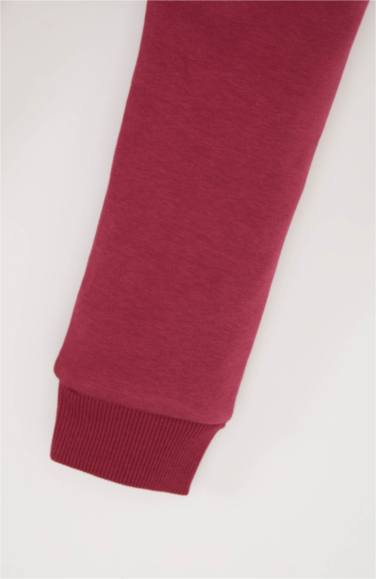 Kız Bebek Beli Lastikli Basic Düz Eşofman Altı