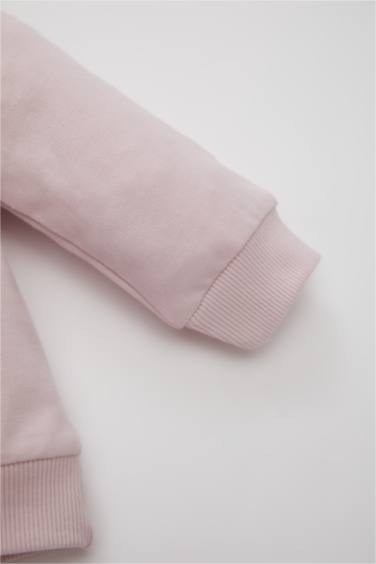 Baby Girl Printed Sweatshirt Sweatpants 2 Piece Set