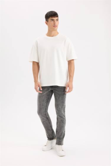 سروال بيدرو سليم فيت ممزق