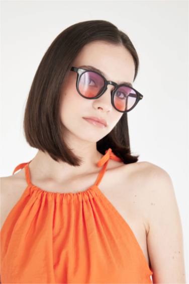 Kadın Yuvarlak Güneş Gözlüğü