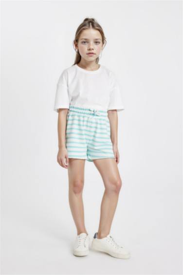 Girl Striped Shorts