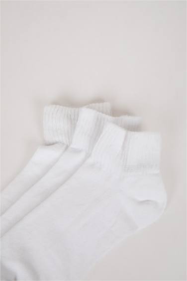 Erkek 3'lü Pamuklu Patik Çorap