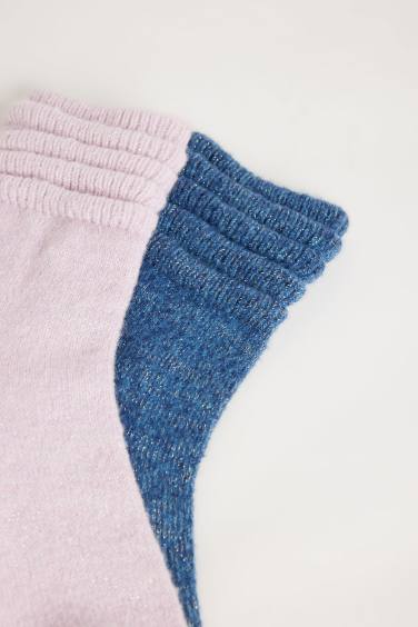 Lot de 2 Chaussettes d’hiver pour bottes pour femme
