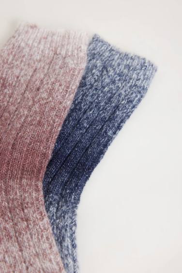 جوارب شتوي نسائي - قطعتين