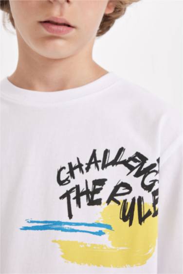 Boy Printed T-Shirt Shorts 2 Piece Set