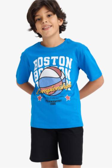 سيت ولادي شورت وتيشيرت - قطعتين