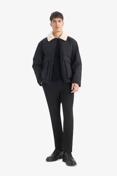 Slim Fit Puffer Jacket