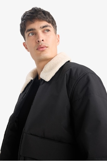 Slim Fit Puffer Jacket