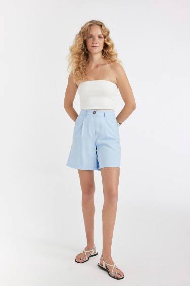 High Waist Wide Leg Shorts