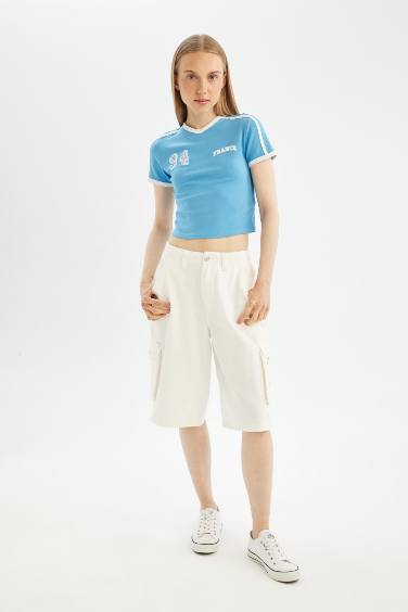 Fitted Modal Short Sleeve T-Shirt