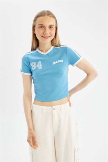 Fitted Modal Short Sleeve T-Shirt