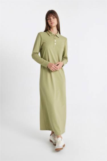 فستان ردن طويل بيكة قصة عادية