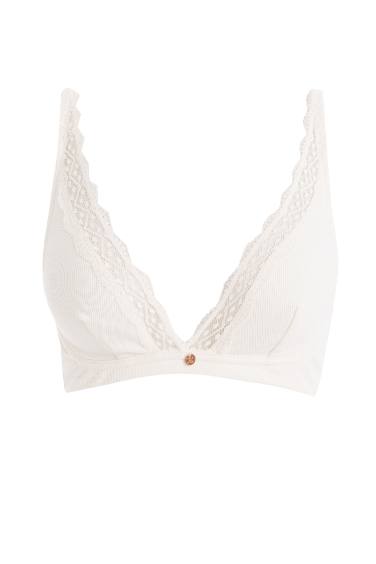 Fall in Love Dantel Detaylı Basic Basic Bra