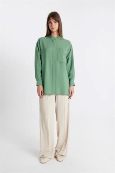 Relax Fit Long Sleeve Tunic