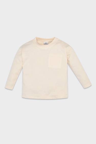 Baby Boy Crew Neck Long Sleeve T-Shirt