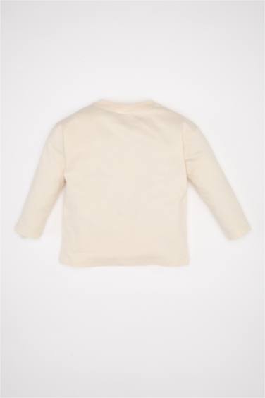 Baby Boy Crew Neck Long Sleeve T-Shirt