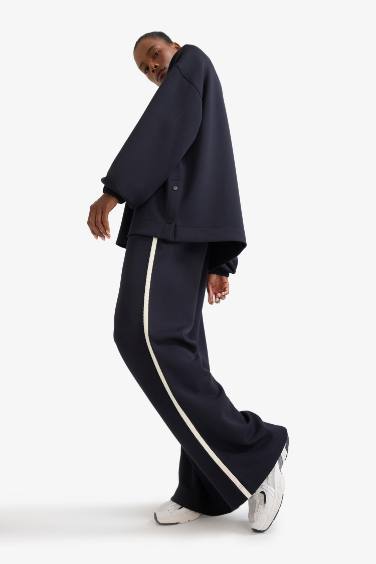 DeFactoFit Wide Leg Geniş Paça Cepli Standart Boy Modal Soft Touch Pantolon