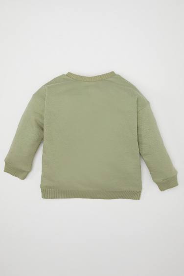 سويت شيرت بيبي اولادي قصة عادية وطبعة طبيعة