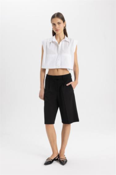 High Waist Wide Leg Shorts