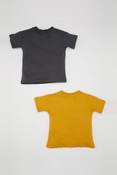 Baby Boy Sports Printed 2 Piece T-Shirt