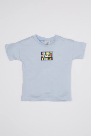 Baby Boy Regular Fit Printed T-Shirt