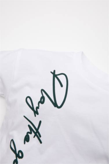 Baby Boy Printed Short Sleeve T-Shirt