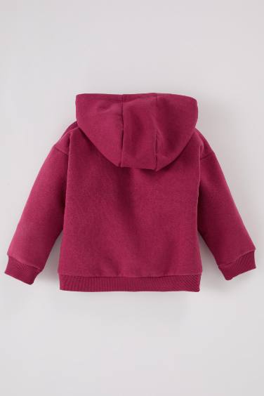 كارديجان بيبي بناتي خمري قصة عادية بكابيشون ببطانة ناعمة