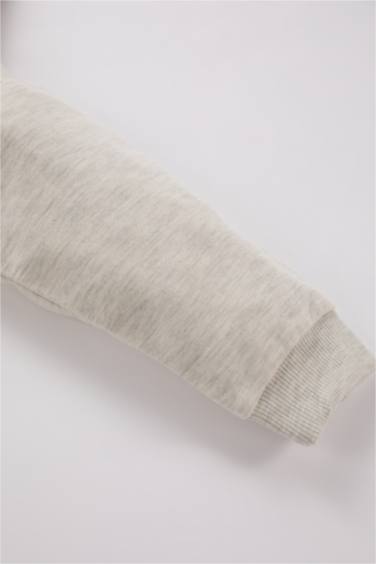 كارديجان بيبي بناتي خفيف قصة عادية بياقة بيبي وبطانة ناعمة