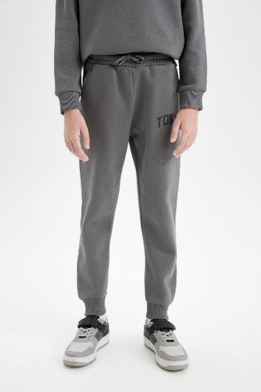 سروال سويت بانتس ولادي جوجر قصة عادية ورجل مطاطي